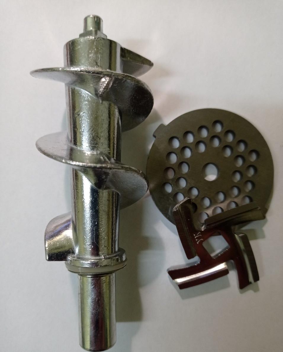 Шнек ніж і решітка на м'ясорубку REDMOND RMG-1201 (1315044888) Шнек ніж і решітка на м'ясорубку REDMOND RMG-1201 (1315044888)