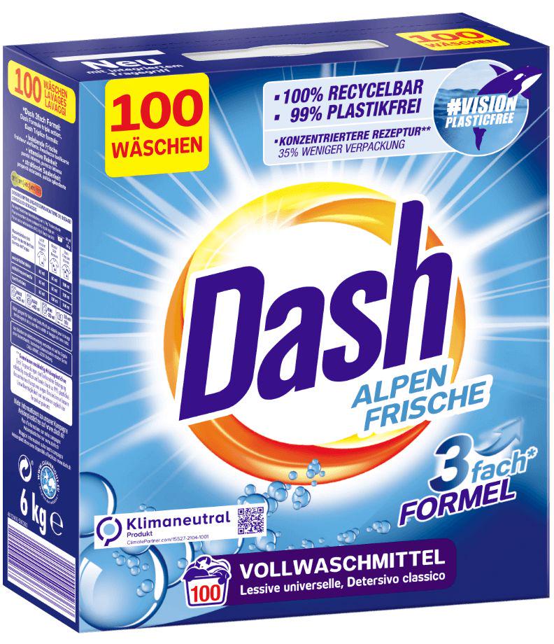 Пральний порошок Dash Alpen Frische 6 кг (667)