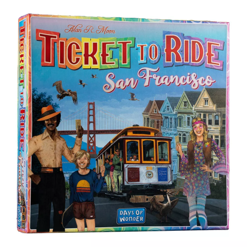 Настільна гра Ticket to Ride San Francisco (1979033407)