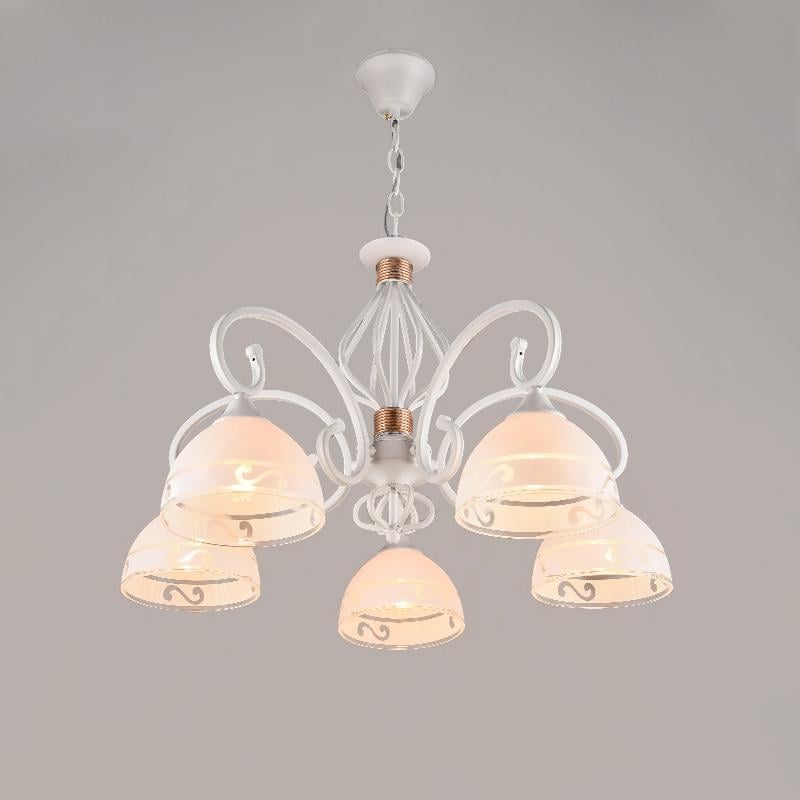 Люстра підвісна Light House SRS-16171/5 на п'ять ламп Білий