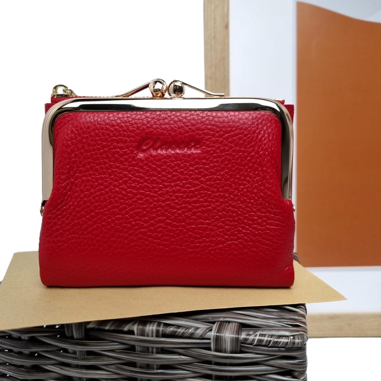 Гаманець жіночий Genuine Leather натуральна шкіра Червоний (2205-9930-1 red)