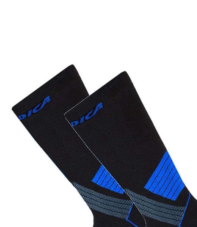 Шкарпетки гірськолижні Nordica Multi Purpose Merino Winter Socks 2 пари L 43-46 Black/Blue (NRD-MLTPR-BLK-L) - фото 3