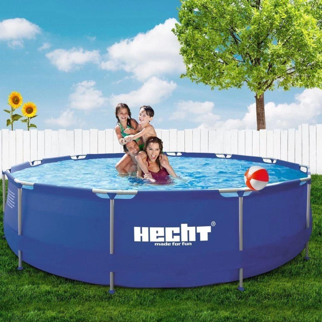 Бассейн каркасный круглый HECHT 3690 Bluesea 360х76 см 6125 л (17383) - фото 2