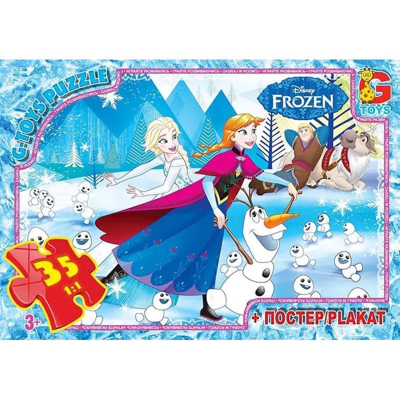 Пазли дитячі Frouzen Крижане Серце FR015 35 ел. (RLT36023)