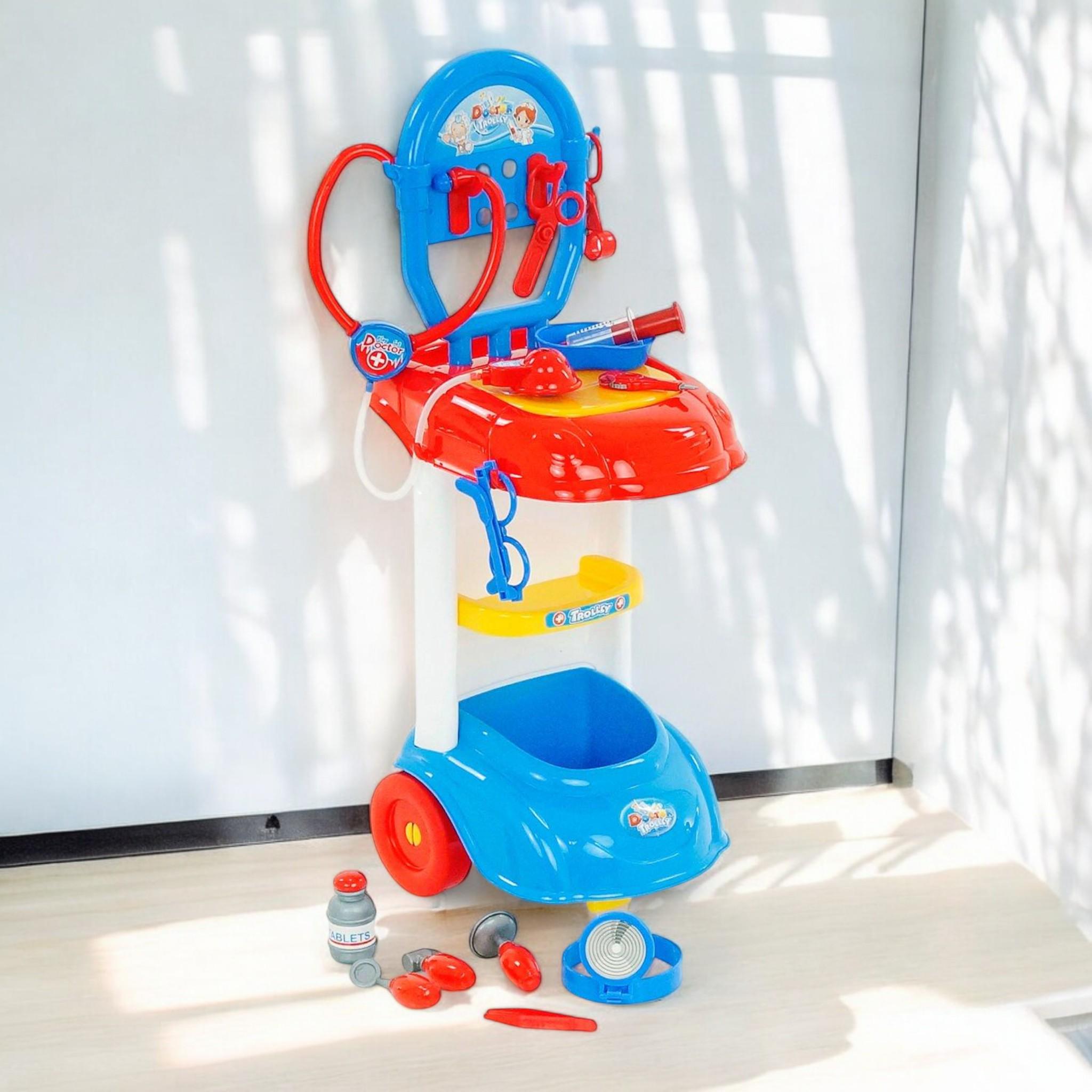 Игровой набор врача Doctor trolley с тележкой на батарейках (G_661-170) - фото 2