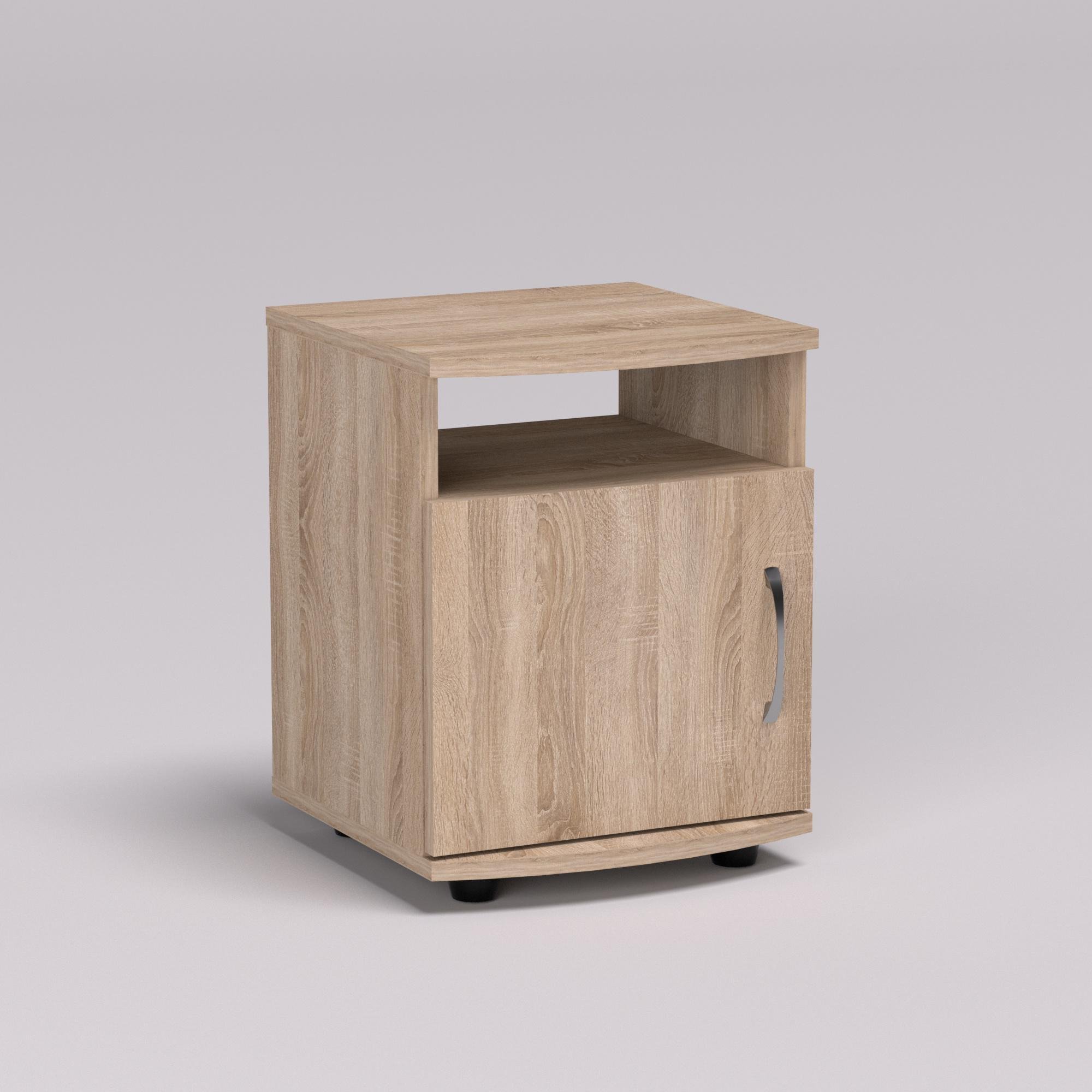 Тумба прикроватная V-2 350х350х450 мм Дуб сонома (12877) Тумба прикроватная V-2 350х350х450 мм Дуб сонома (12877)