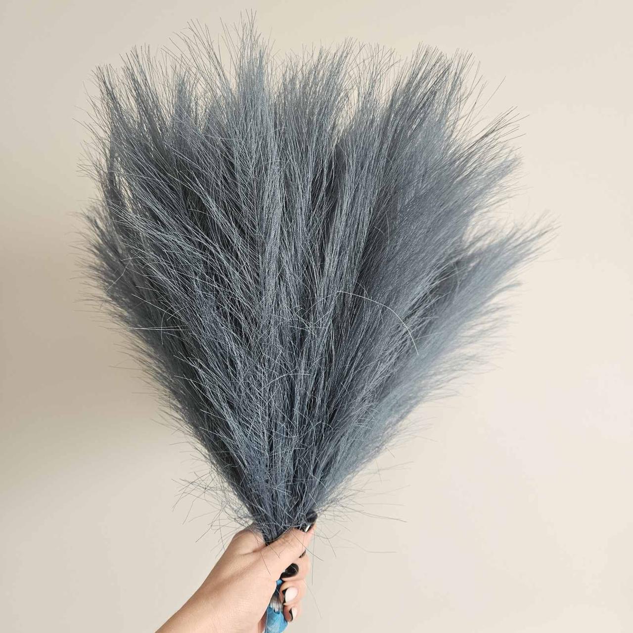 Трава искусственная пампасная Букет 10 веток Бирюзовый (2449175932) - фото 3