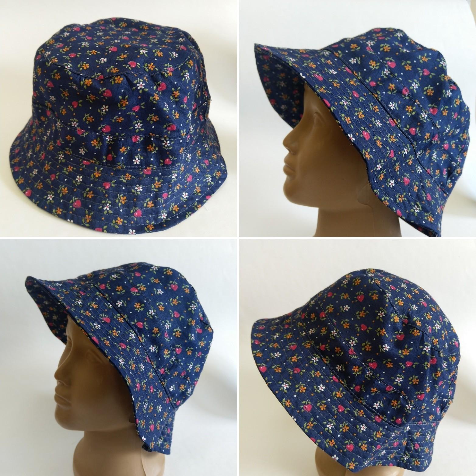 Панама-шляпа Lider Мелкий цветочек хлопок 56-58 см Темно-синий (25147634) - фото 4 Панама-шляпа Lider Мелкий цветочек хлопок 56-58 см Темно-синий (25147634) - фото 4