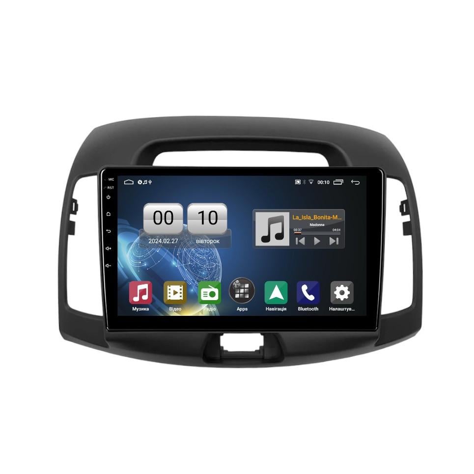 Автомагнітола штатна QIV Q1 для Hyundai Elantra 4 HD Avante HD 2006-2012 W2 9" (Q45501) Автомагнітола штатна QIV Q1 для Hyundai Elantra 4 HD Avante HD 2006-2012 W2 9" (Q45501)