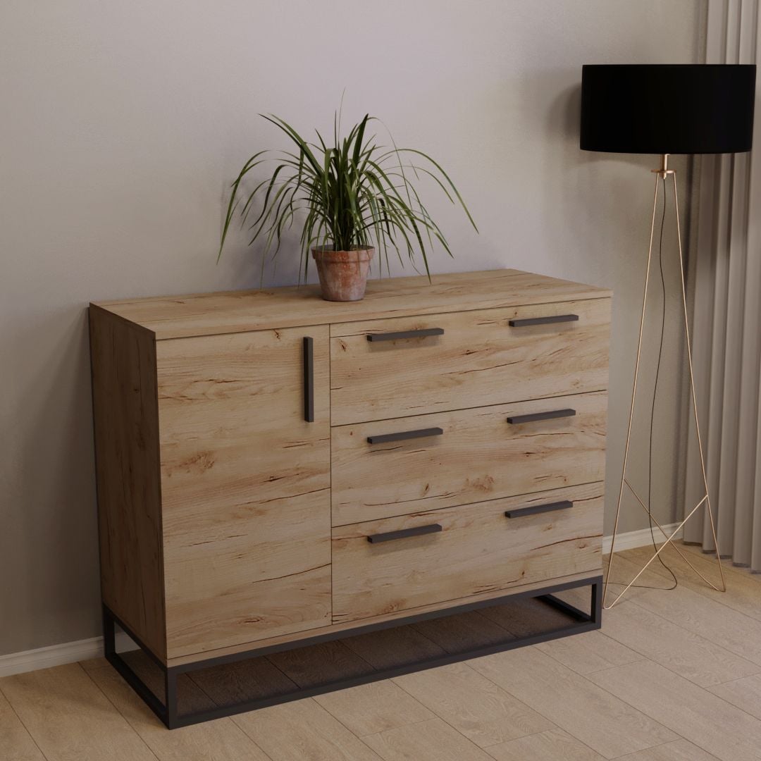 Комод Тиса Мебель 443 Дуб Тахо (9004054)