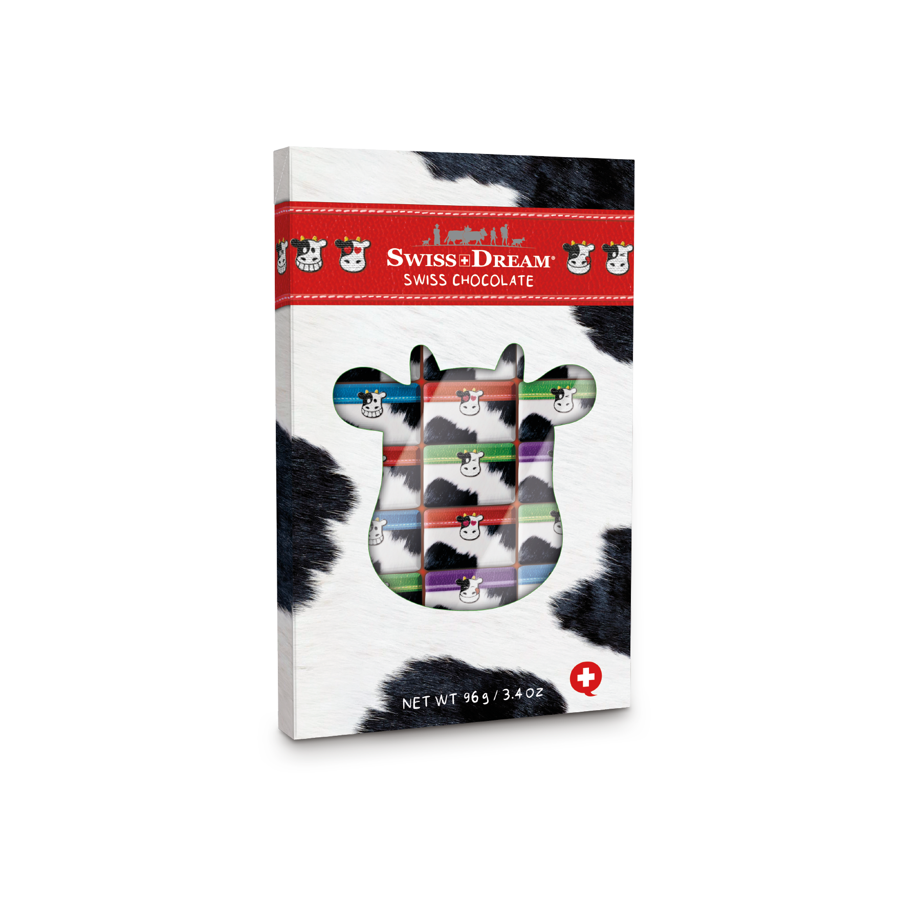 Шоколад SwissDream Mooji gift pack of 24 assorted napolitains SD605