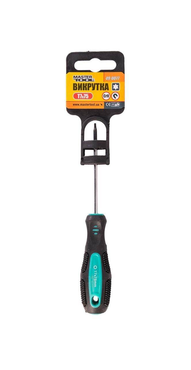 Отвертка Mastertool Torx T7 75 мм (49-0077) - фото 2