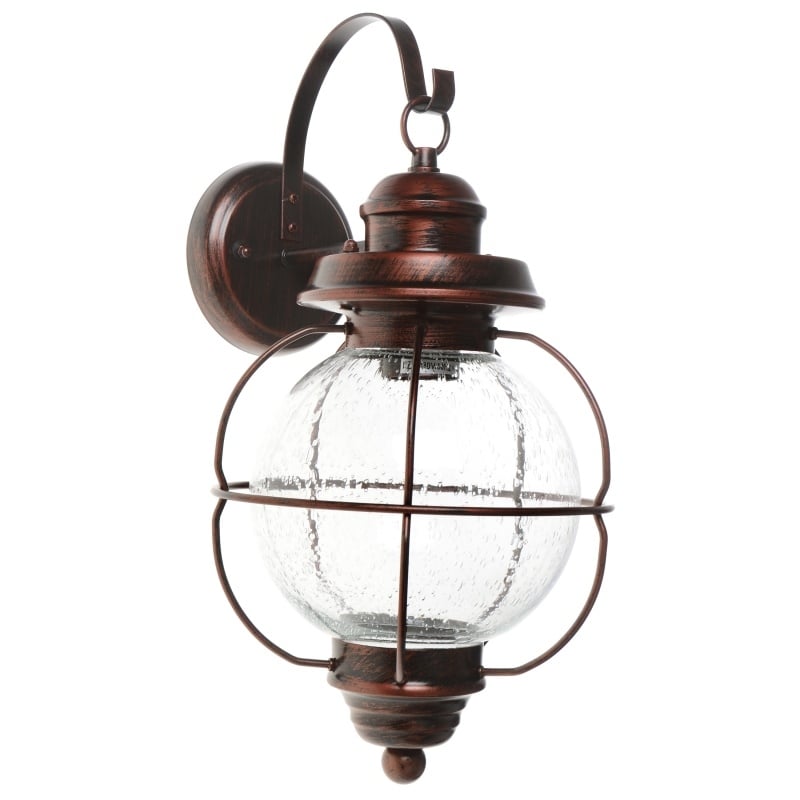 Світильник вуличний Brille GL-103 AM RED/BK (34-068)