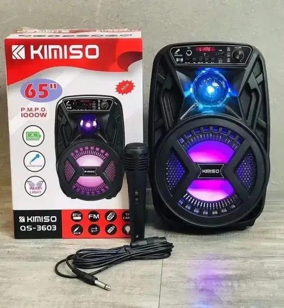 Колонка беспроводная портативная Kimiso QS-3603 Bluetooth (1707906867) - фото 2