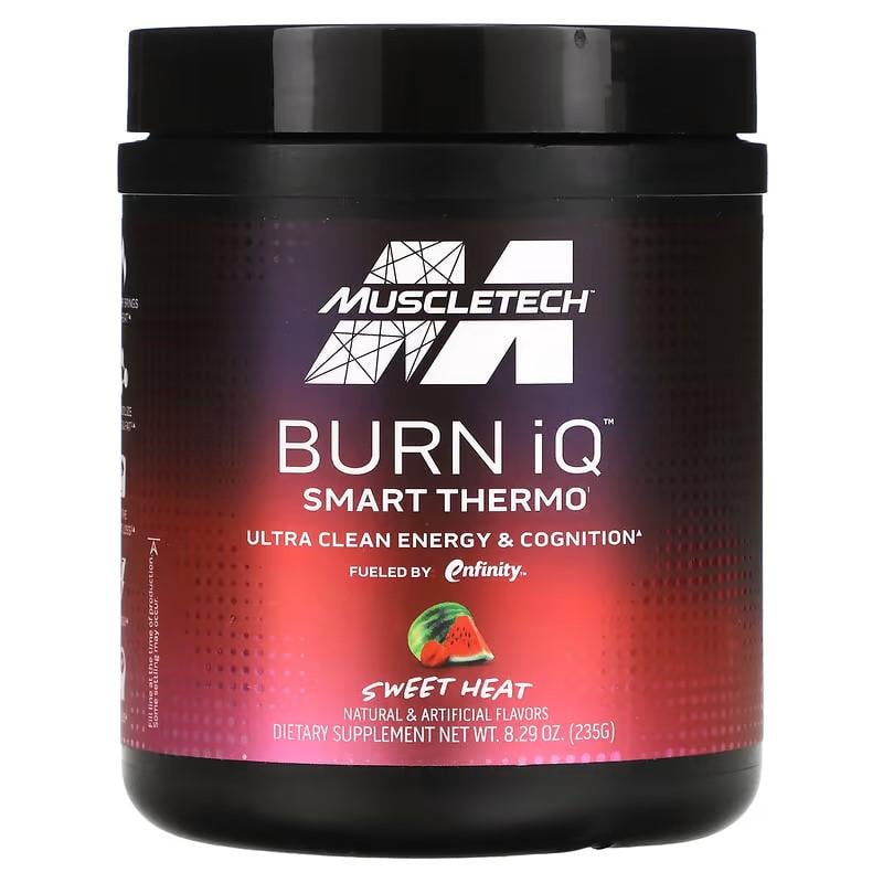 Жиросжигатель MuscleTech Burn iQ, Smart Thermo 235 g Sweet Heat