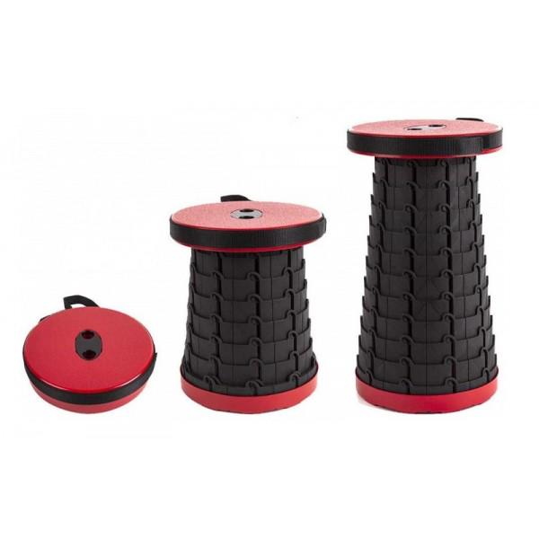 Раскладной телескопический табурет туристический Telescopic stool - фото 2 Раскладной телескопический табурет туристический Telescopic stool - фото 2