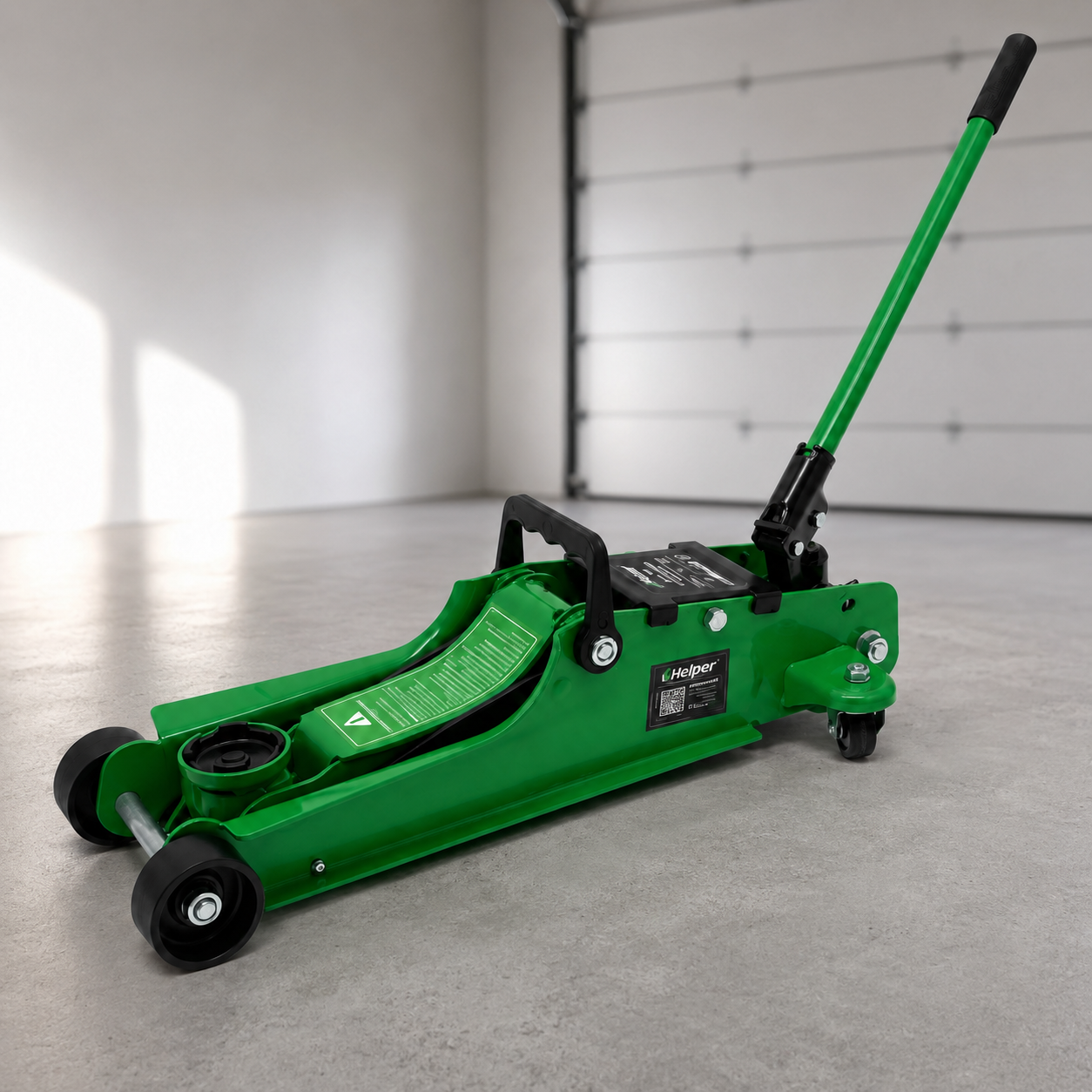 Домкрат підкатний гідравлічний Helper HP-1221 2,5 т 85-385 мм для легкового автомобіля