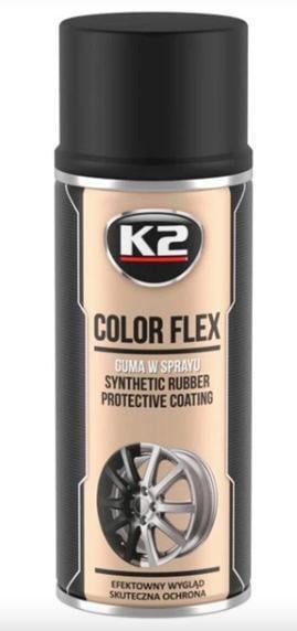 Жидкая резина K2 Color Flex 400 мл Черный мат