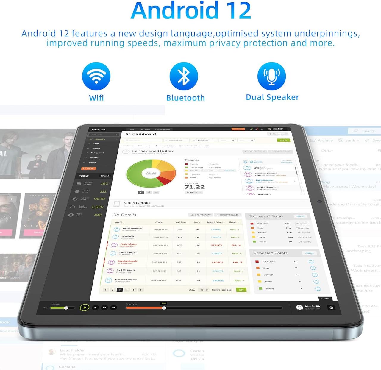 Планшет Jumper EZpad M10SE 10 FHD IPS 8-Core 8GB RAM 128GB Storage Android 12 6000 mAh (1-02-038-00002) - фото 3