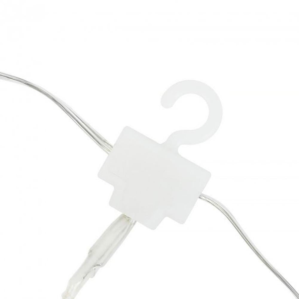 Гирлянда штора Роса от USB и батареек с пультом прозрачная жилка 3x2 м Холодный белый - фото 9 Гирлянда штора Роса от USB и батареек с пультом прозрачная жилка 3x2 м Холодный белый - фото 9