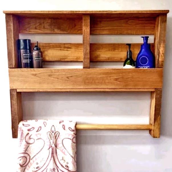 Полка для ванной из дерева Фельшов Сиена (ВНП/008505) Полка для ванной из дерева Фельшов Сиена (ВНП/008505)