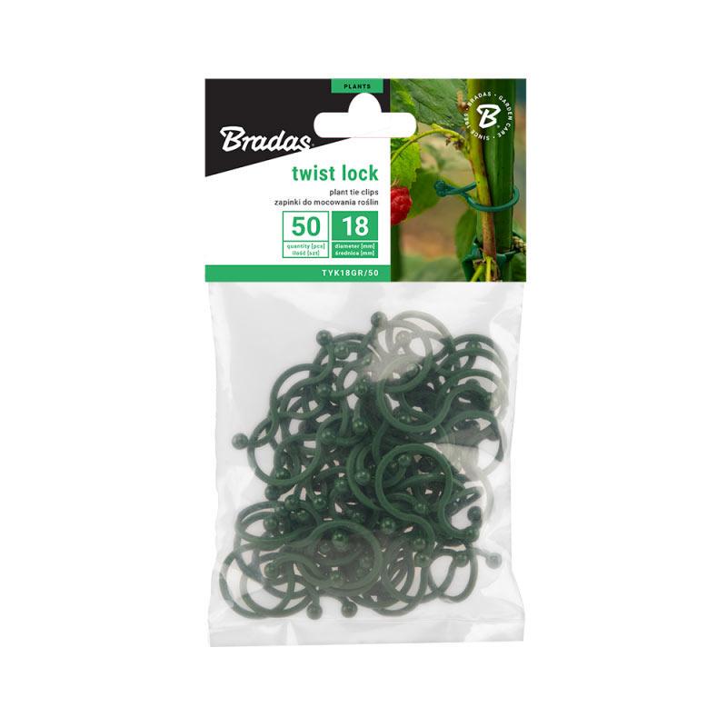 Затискачі Bradas TWIST LOCK 18 мм 50 шт. - фото 3 Затискачі Bradas TWIST LOCK 18 мм 50 шт. - фото 3