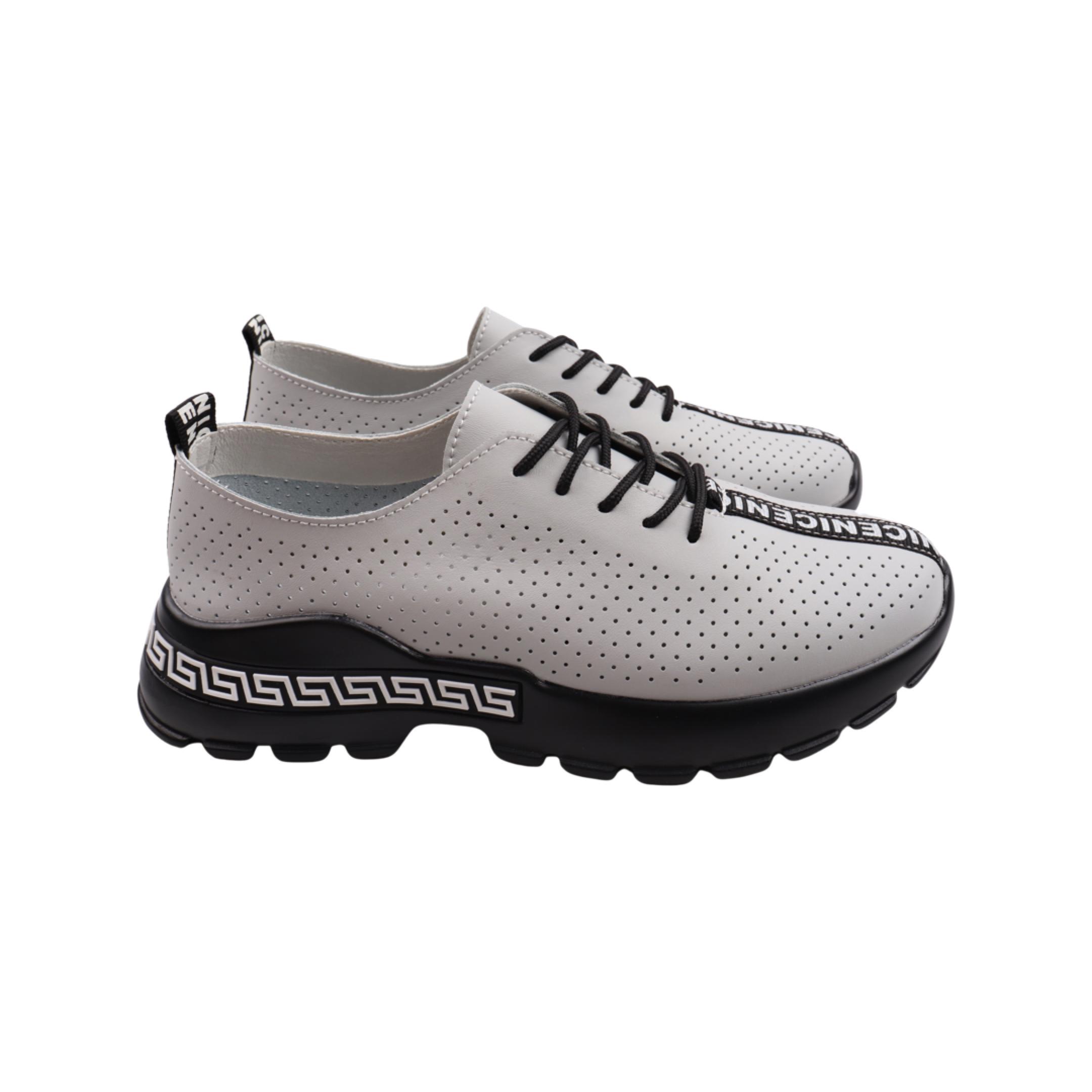 Кроссовки женские Li Fexpert из кожи р. 38 Серый (1134-23LTSP)