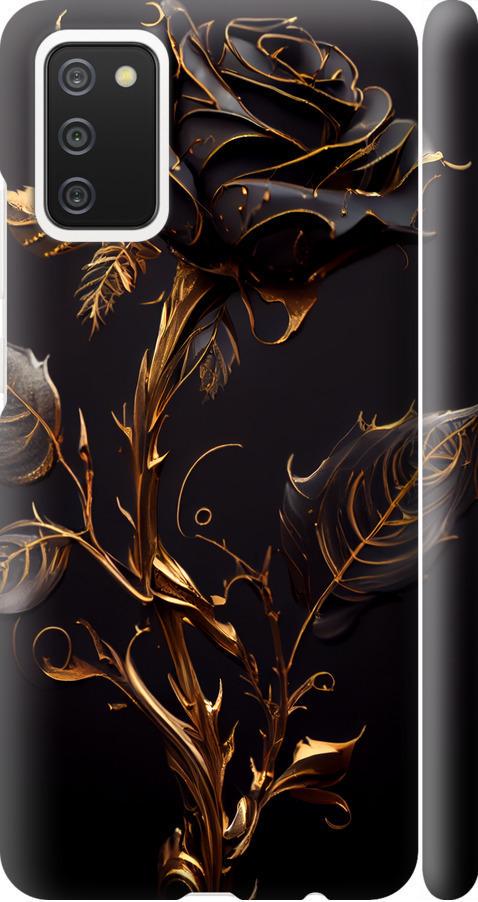 Чехол на Samsung Galaxy A02s A025F Роза 3 (5552m-2203-42517)