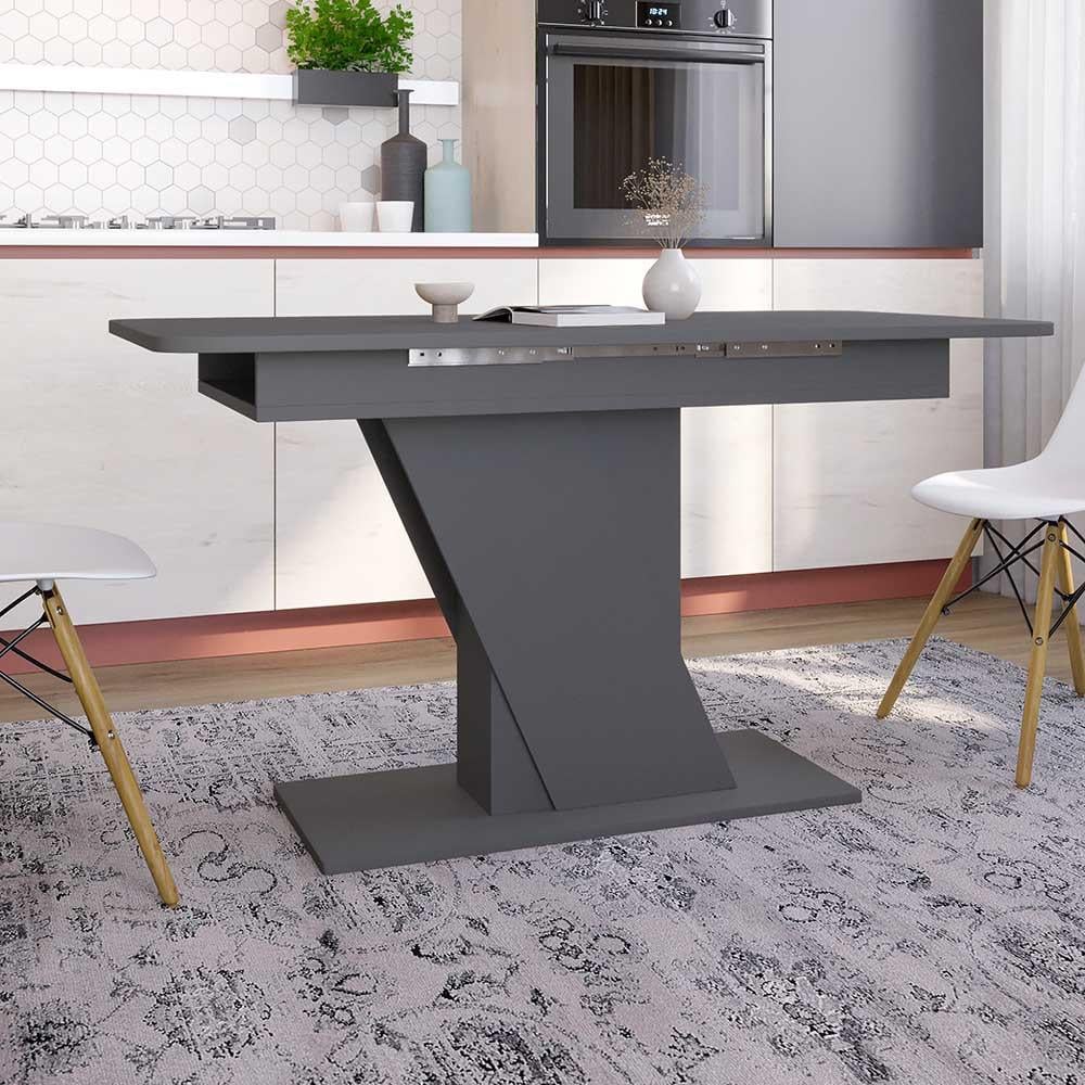 Обідній стіл розкладний LION Грейс Антрацит (LION-045001)