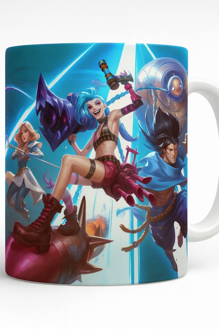 Чашка League of Legends Wild Rift керамічна 330 мл (2826419188)