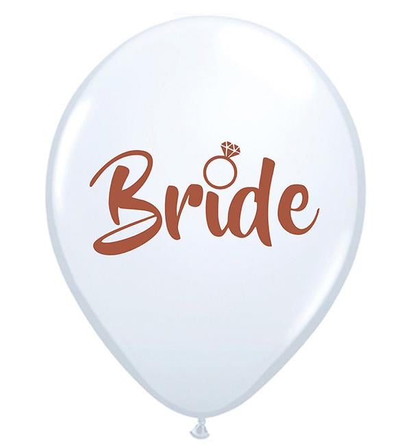 Воздушные шарики Bride натуральный латекс 10 шт. Ø 30 см