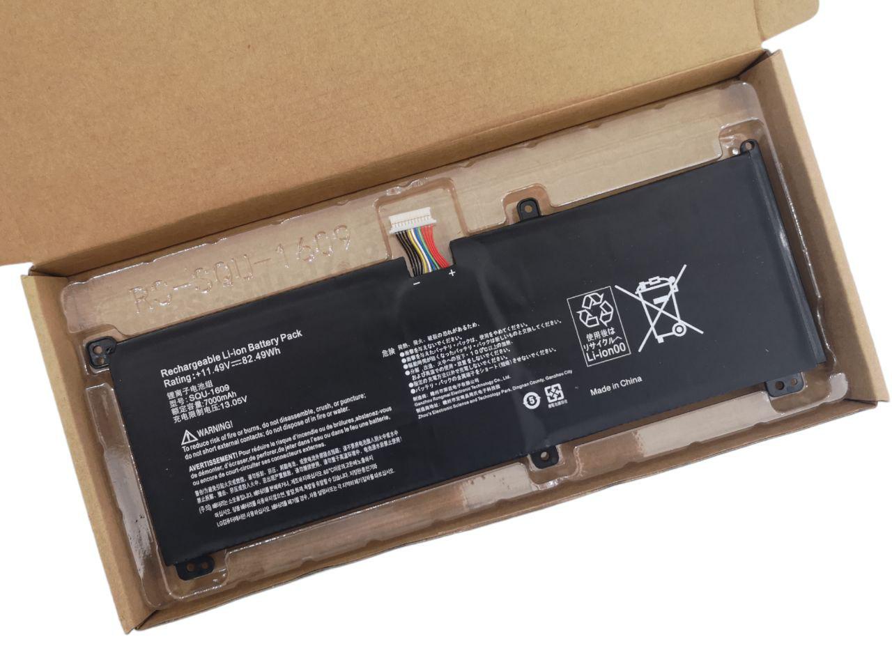 Акумулятор для Thunderobot 911 Pro/Dino X6/X7a/4k/X5Ta/Z6-KP5G/SQU-1714 7000 mAh 82,49Wh (21851151)