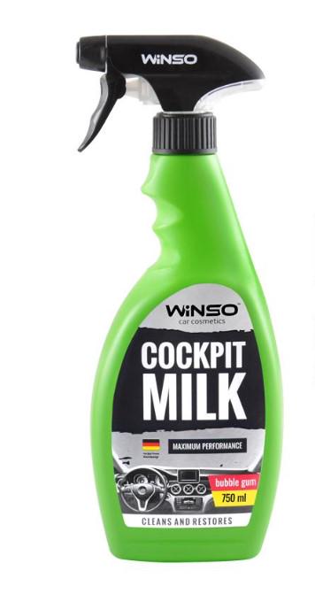 Полироль-молочко для приборной панели Professional Cockpit milk Bubble gum 750 мл (875118)