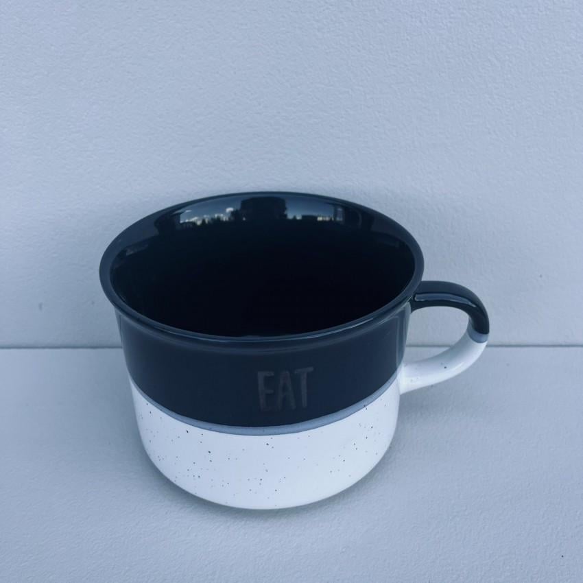 Чашка Milika C359-7 Yummy 700 мл Черно-белый (2698687916) - фото 2 Чашка Milika C359-7 Yummy 700 мл Черно-белый (2698687916) - фото 2