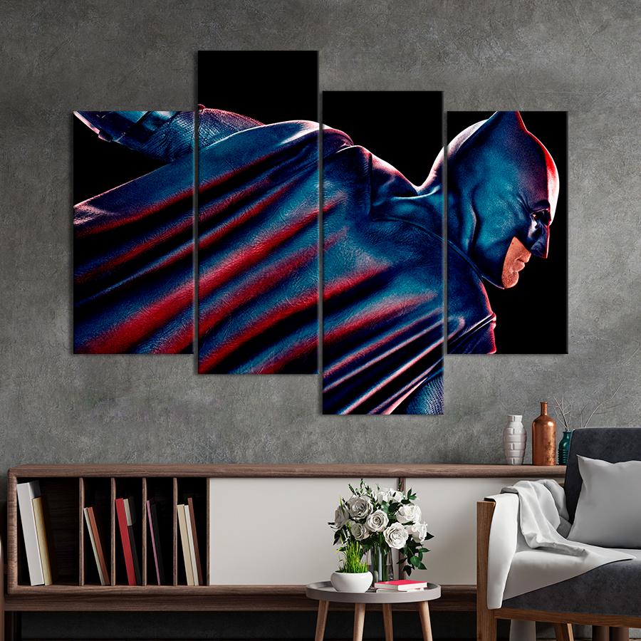 Настенний декор Знаменитый супергерой Бэтмен 149x106 см (A30-4)