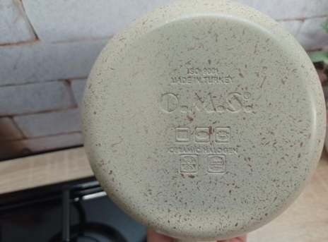 Чайник OMS 8212-S с гранитным антипригарным покрытием без индукции 1 л Ivory - фото 3 Чайник OMS 8212-S с гранитным антипригарным покрытием без индукции 1 л Ivory - фото 3