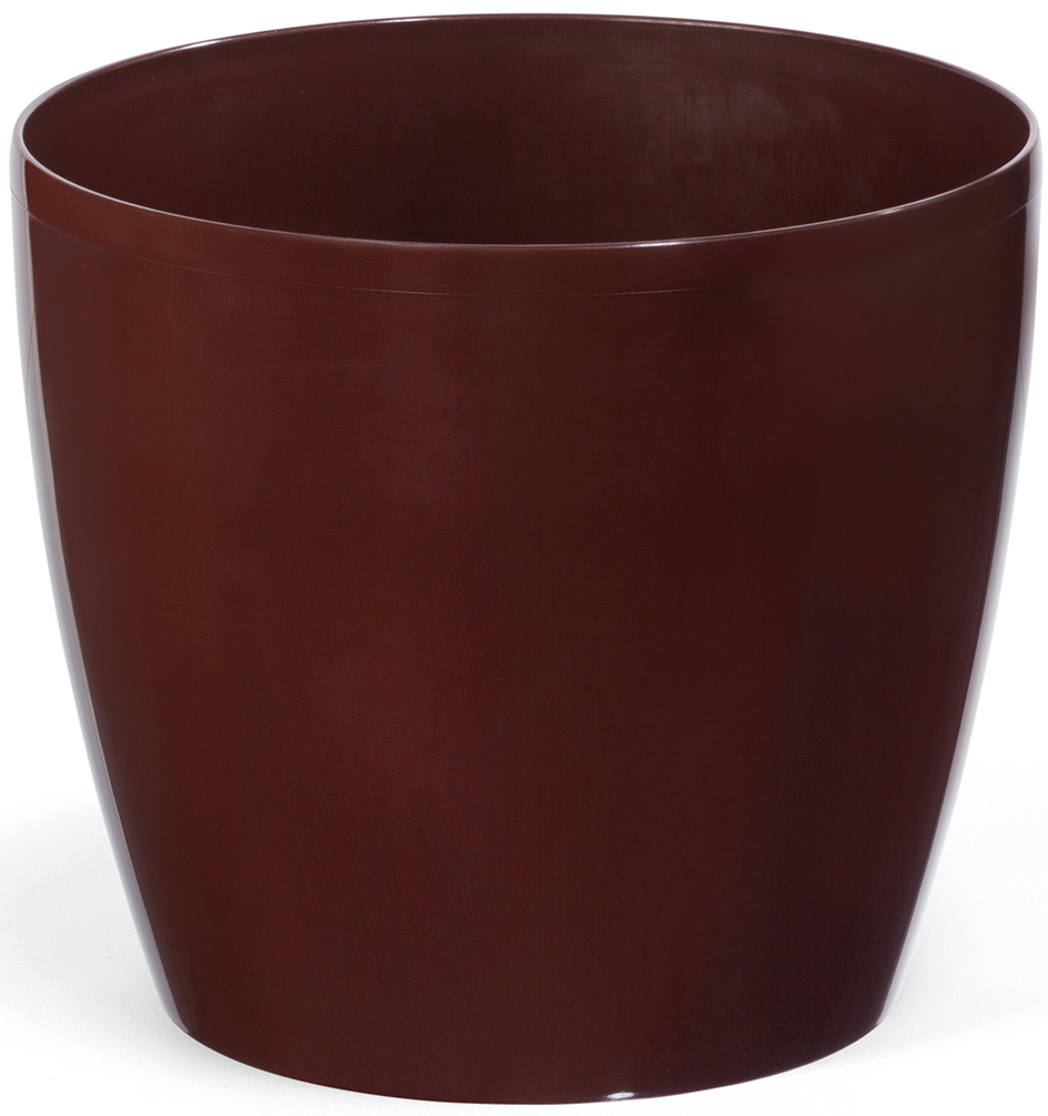 Горщик пластиковий Магнолія 180 мм Мокко (4934)