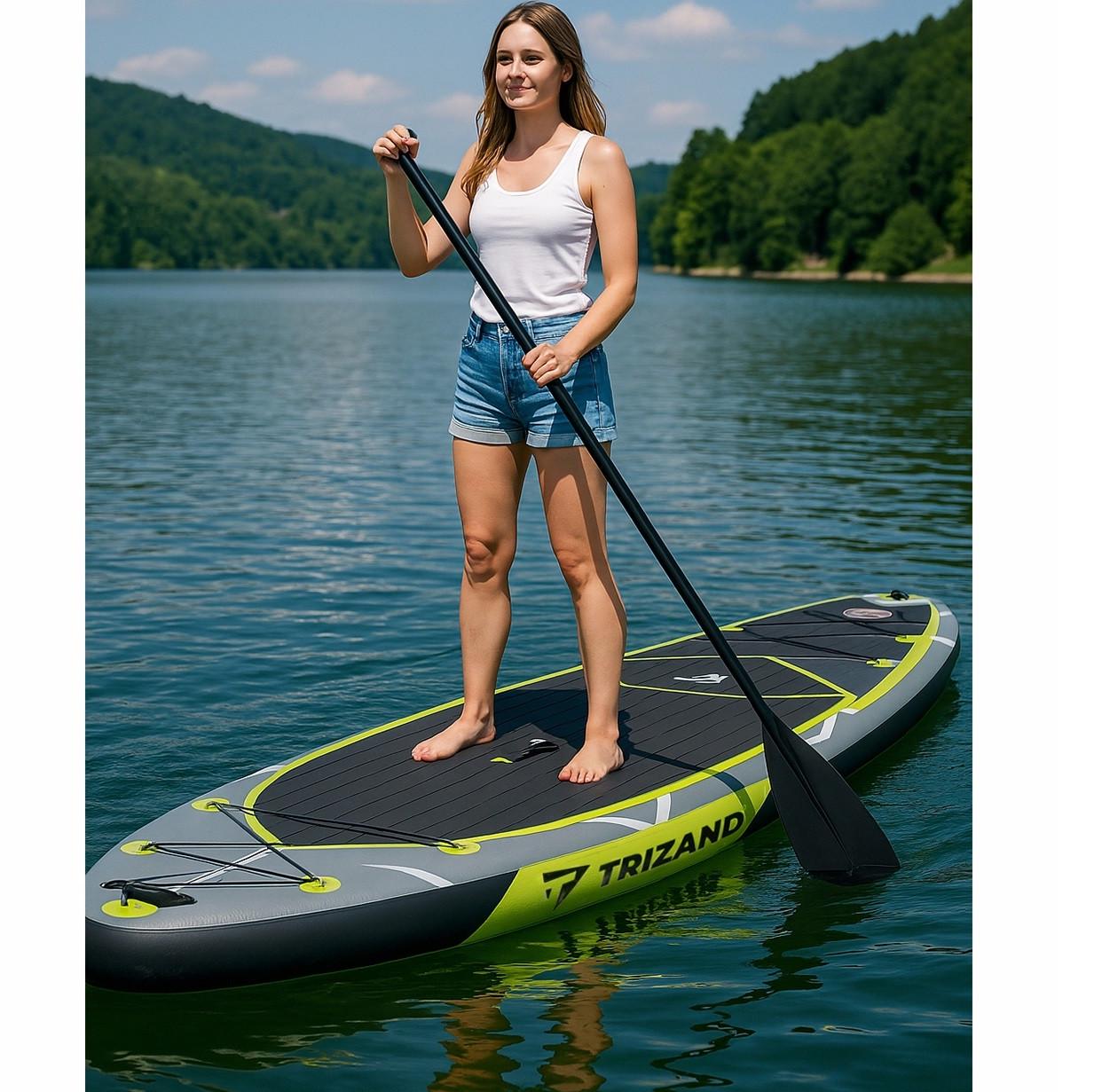 SUP-доска Trizand 25260 с аксессуарами 140 кг 335 см (mx9238) - фото 2 SUP-доска Trizand 25260 с аксессуарами 140 кг 335 см (mx9238) - фото 2