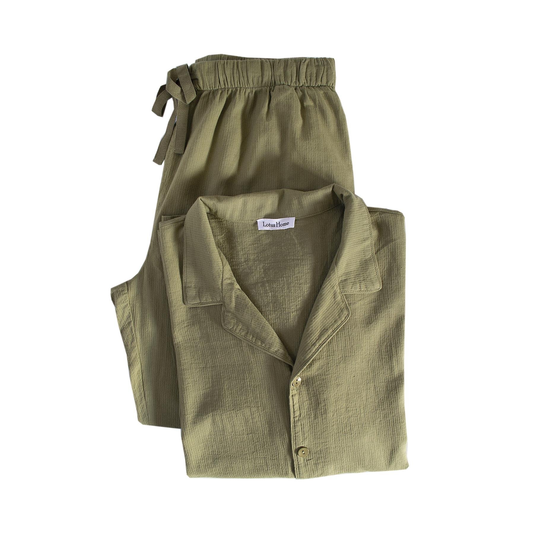 Пижама мужская Lotus Home Porta L Оливковый (26843083) - фото 2 Пижама мужская Lotus Home Porta L Оливковый (26843083) - фото 2