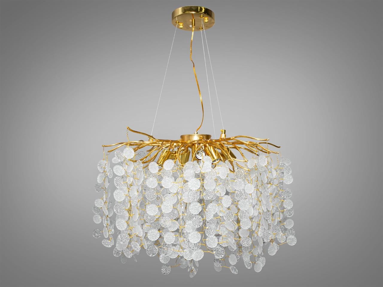 Люстра хрустальная EcoLed 602-600GD Золотой Люстра хрустальная EcoLed 602-600GD Золотой