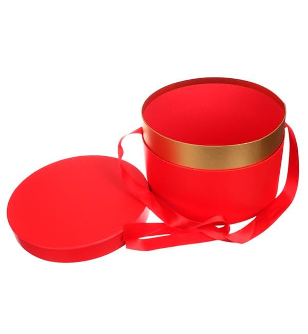 Подарункова коробка з бантом 22x14 см Червоний (10563) - фото 2 Подарункова коробка з бантом 22x14 см Червоний (10563) - фото 2