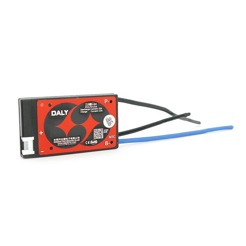 Плата BMS DaLy Li-ion 12V 3S 15/15A (39178)
