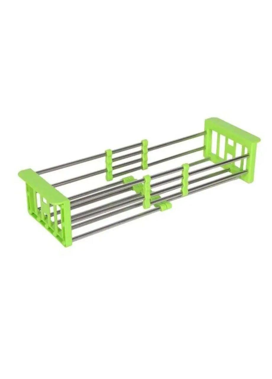 Полка складная кухонная Kitchen Drain Shelf Rack 35,5/54х15,7 см Зеленый (3888728R) Полка складная кухонная Kitchen Drain Shelf Rack 35,5/54х15,7 см Зеленый (3888728R)