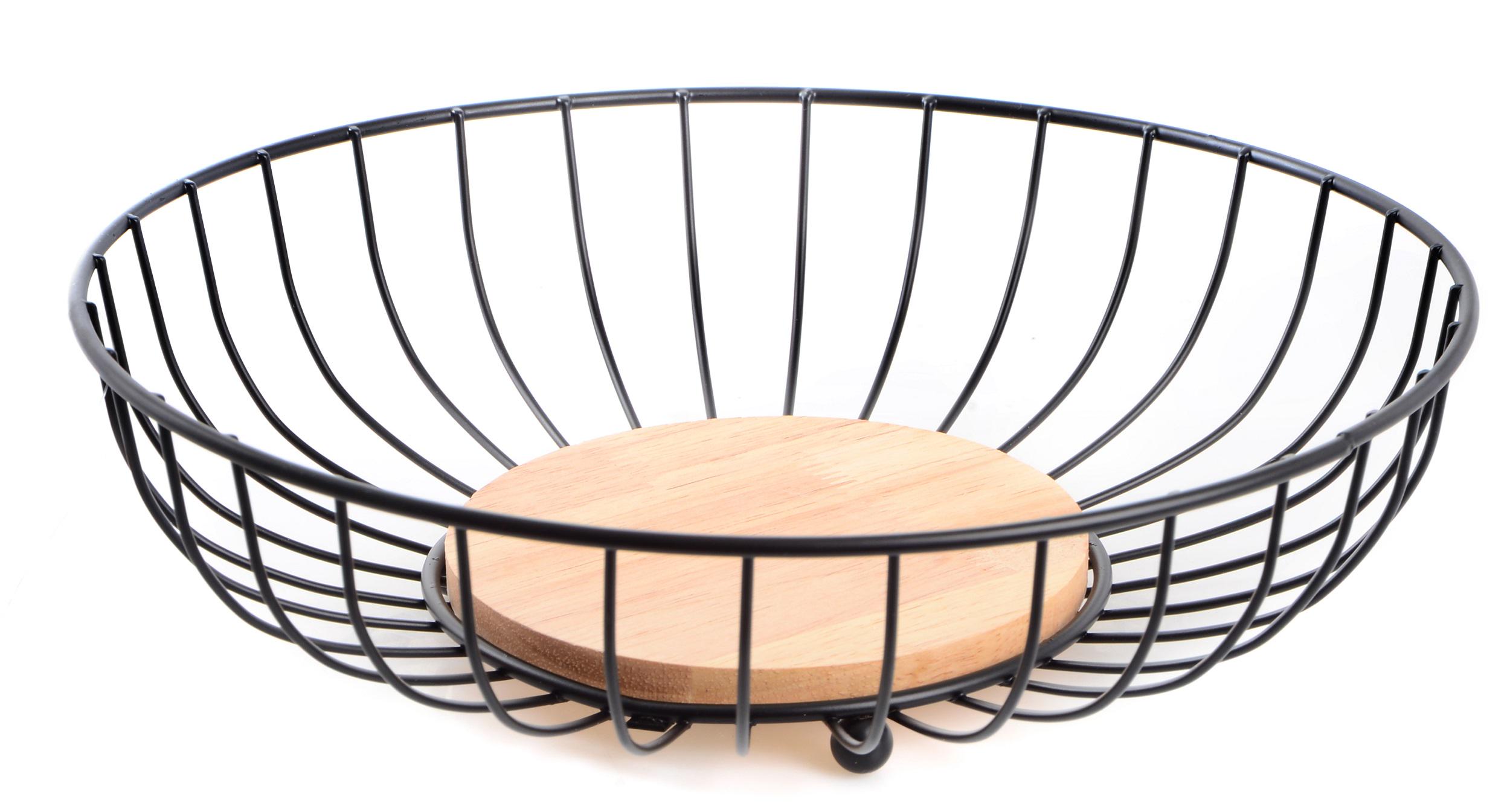 Фруктовница RINGEL Oder 8x28 см Черный (RG-9010)