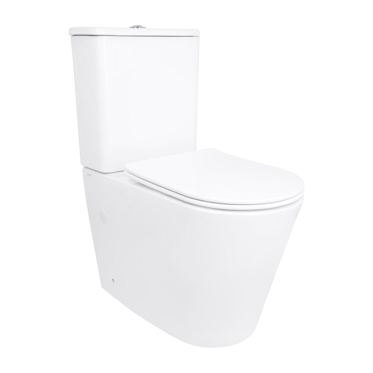 Унитаз напольный Qtap Arvin Ultra Quiet QTARV27W49259 630x350x795 мм с сиденьем Soft-close White