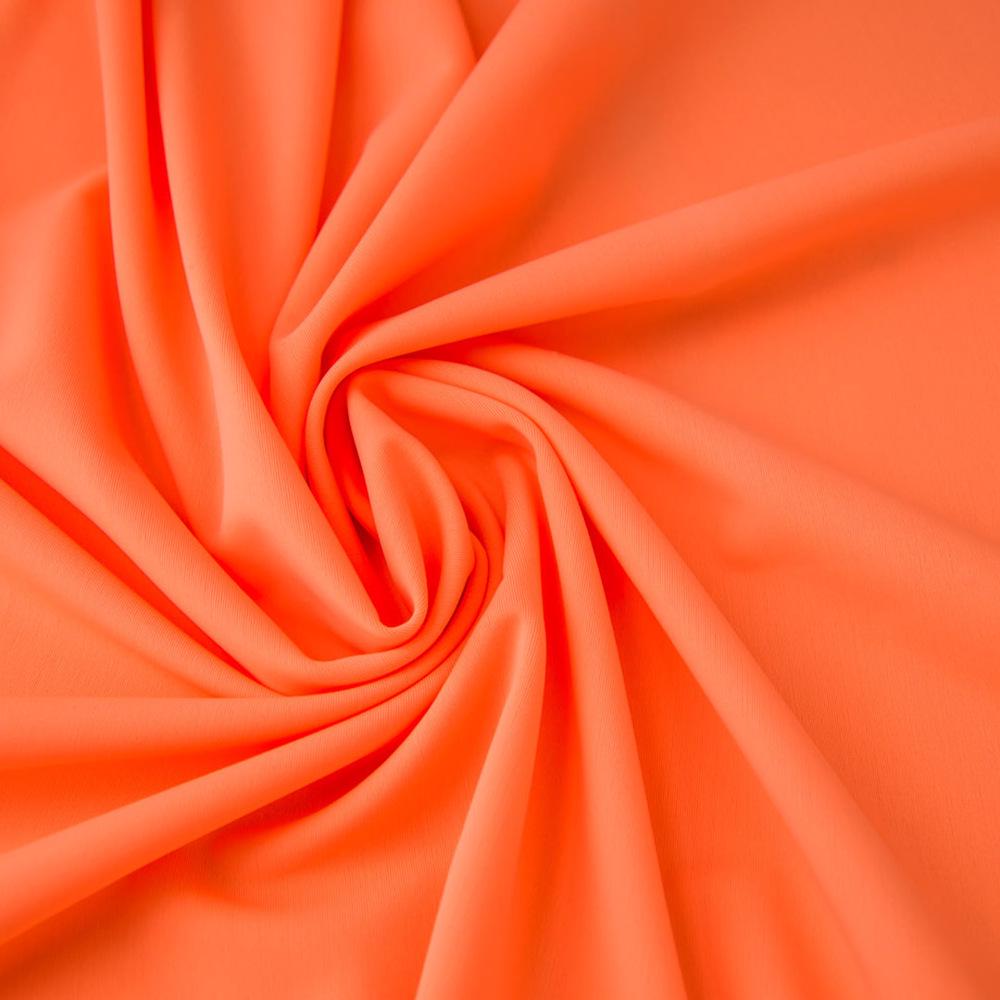 Ткань трикотаж Бифлекс матовый 194 гр/кв.м насичений абрикос