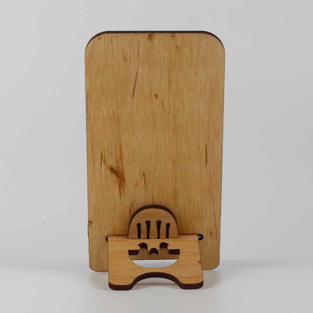 Підставка-тримач для телефону з дерева 27 (03020020) - фото 6 Підставка-тримач для телефону з дерева 27 (03020020) - фото 6