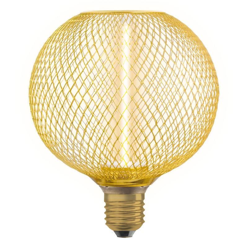 Лампа светодиодная Osram LED DECO G125 филаментная 3,5W 220V 150lm 1800K E27 DIM 125x150 мм Gold (4058075840164) - фото 2 Лампа светодиодная Osram LED DECO G125 филаментная 3,5W 220V 150lm 1800K E27 DIM 125x150 мм Gold (4058075840164) - фото 2