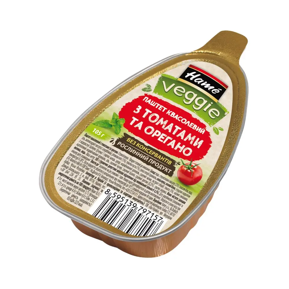 Паштет Hame фасолевый с томатами и орегано 105 г (8595139797157) Паштет Hame фасолевый с томатами и орегано 105 г (8595139797157)
