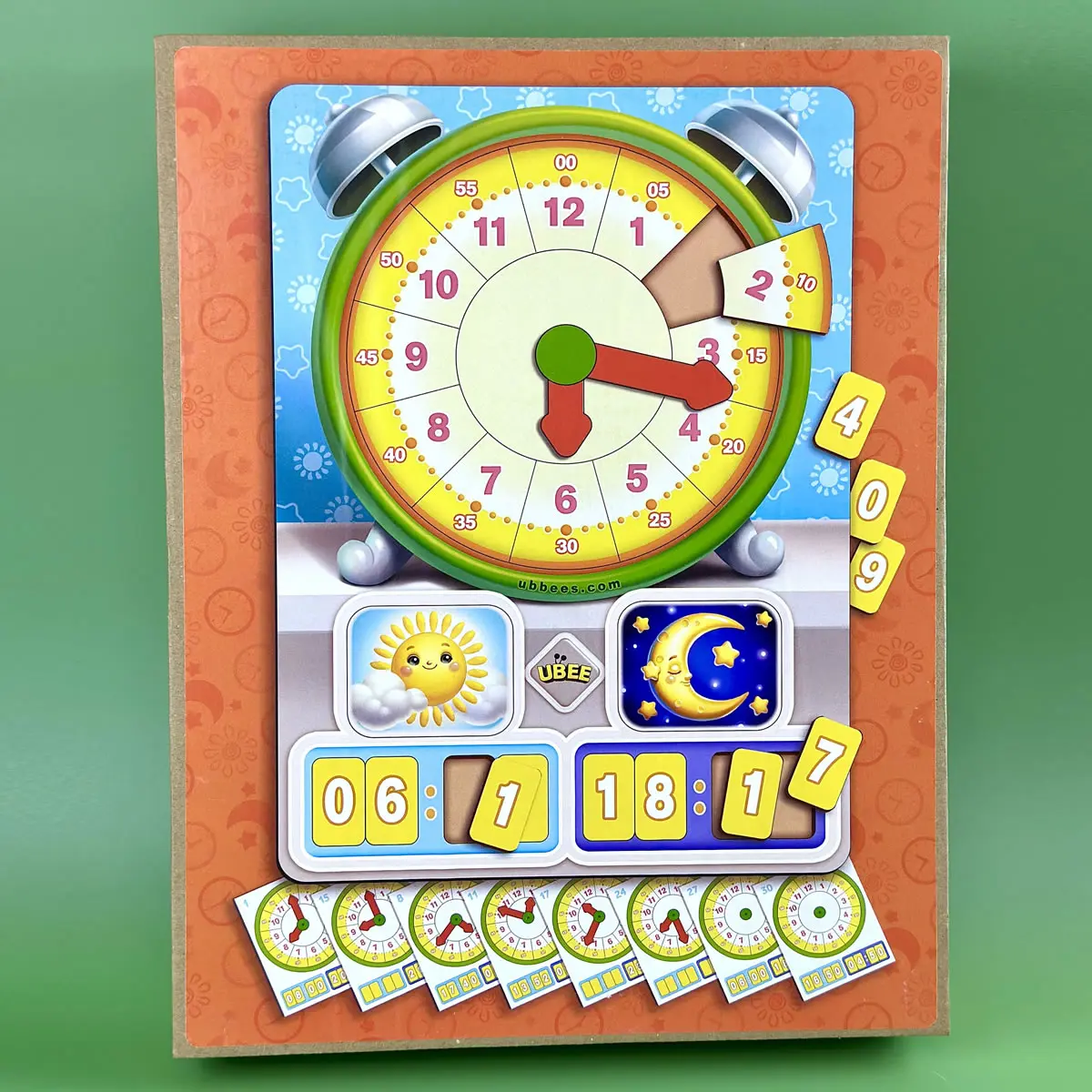Пазл Годинник Вчимо час (2481341896) - фото 4 Пазл Годинник Вчимо час (2481341896) - фото 4